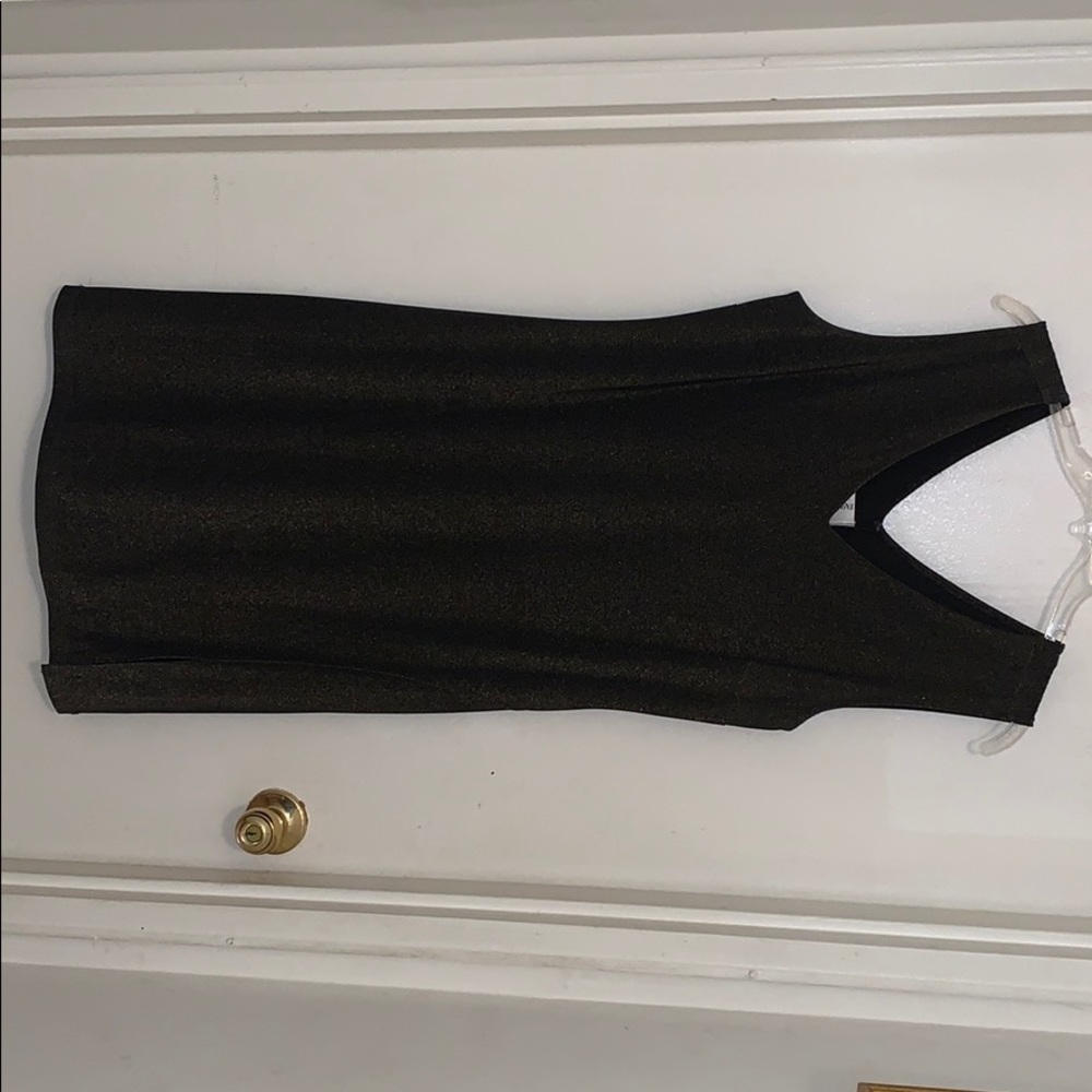 Black cocktail dress